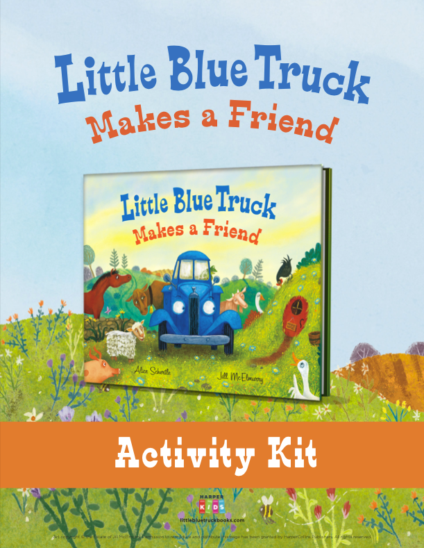 Little Blue Truck Makes a Friend Activity Kit