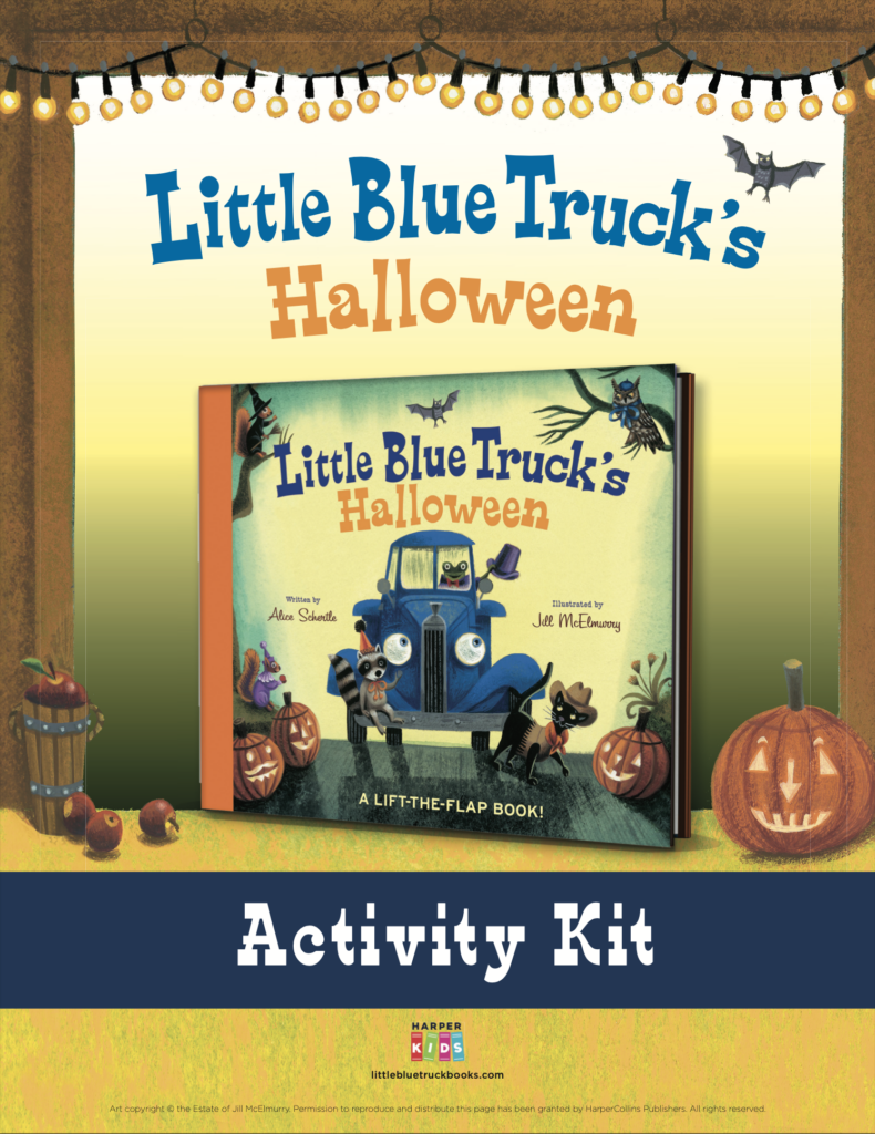Little Blue Truck’s Halloween Activity Kit