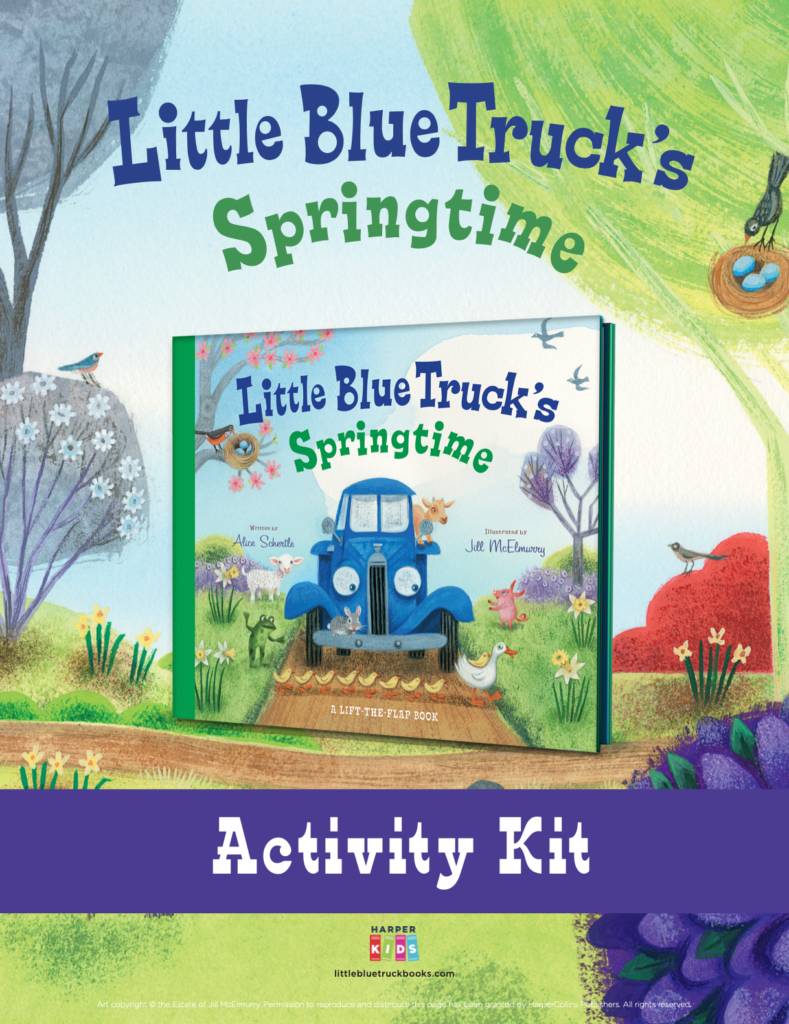 Little Blue Truck’s Springtime Activity Kit