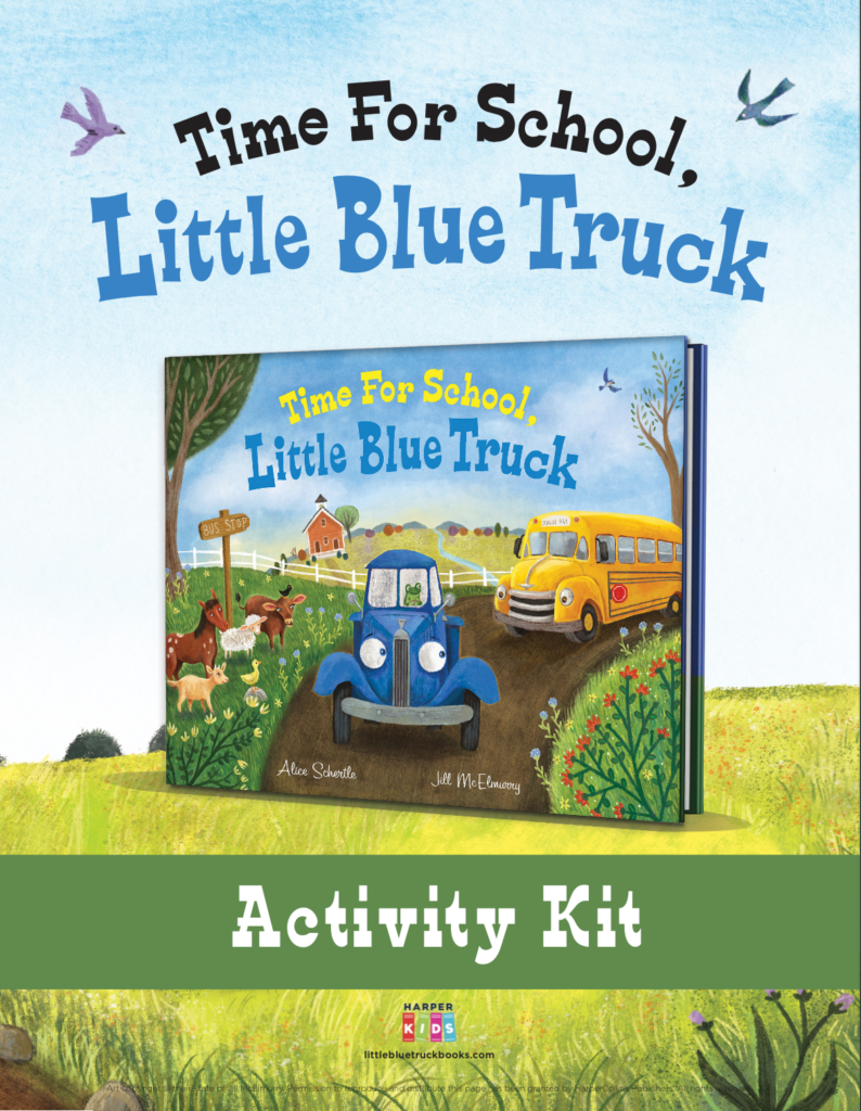 Time for School Little Blue Truck Activity Kit