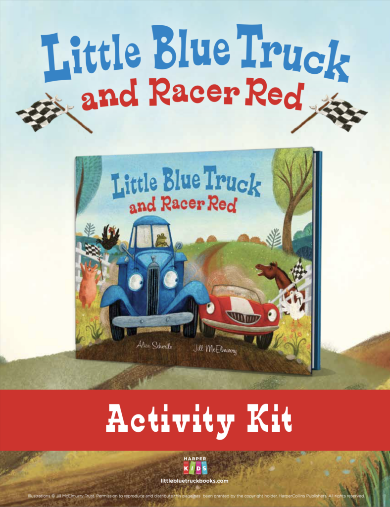 Little Blue Truck and Racer Red